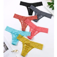 6 pcs sexy lingerie underwear woman thongs for woman lace t back female panties wholesale dropshipping 2021 new sale bannirou