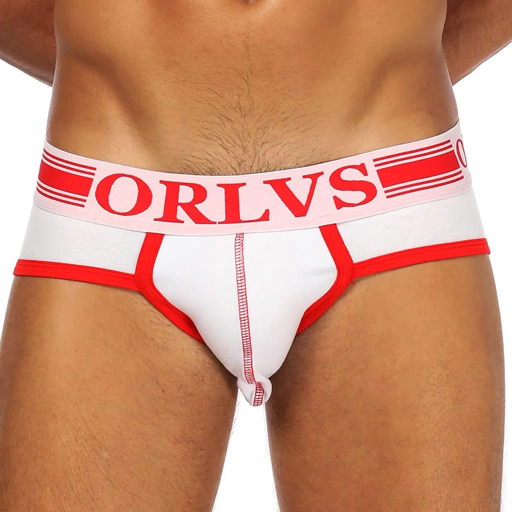 Фирменное Мужское нижнее белье Трусы слип сетчатые шорты Cueca гей мужское