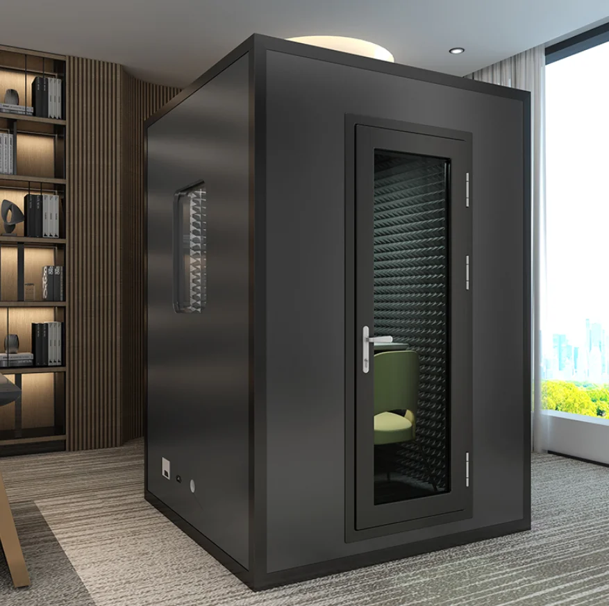 Koop Geluiddichte Wandpaneel Akoestische Booth Opname Studio Voor Muziek Kamer