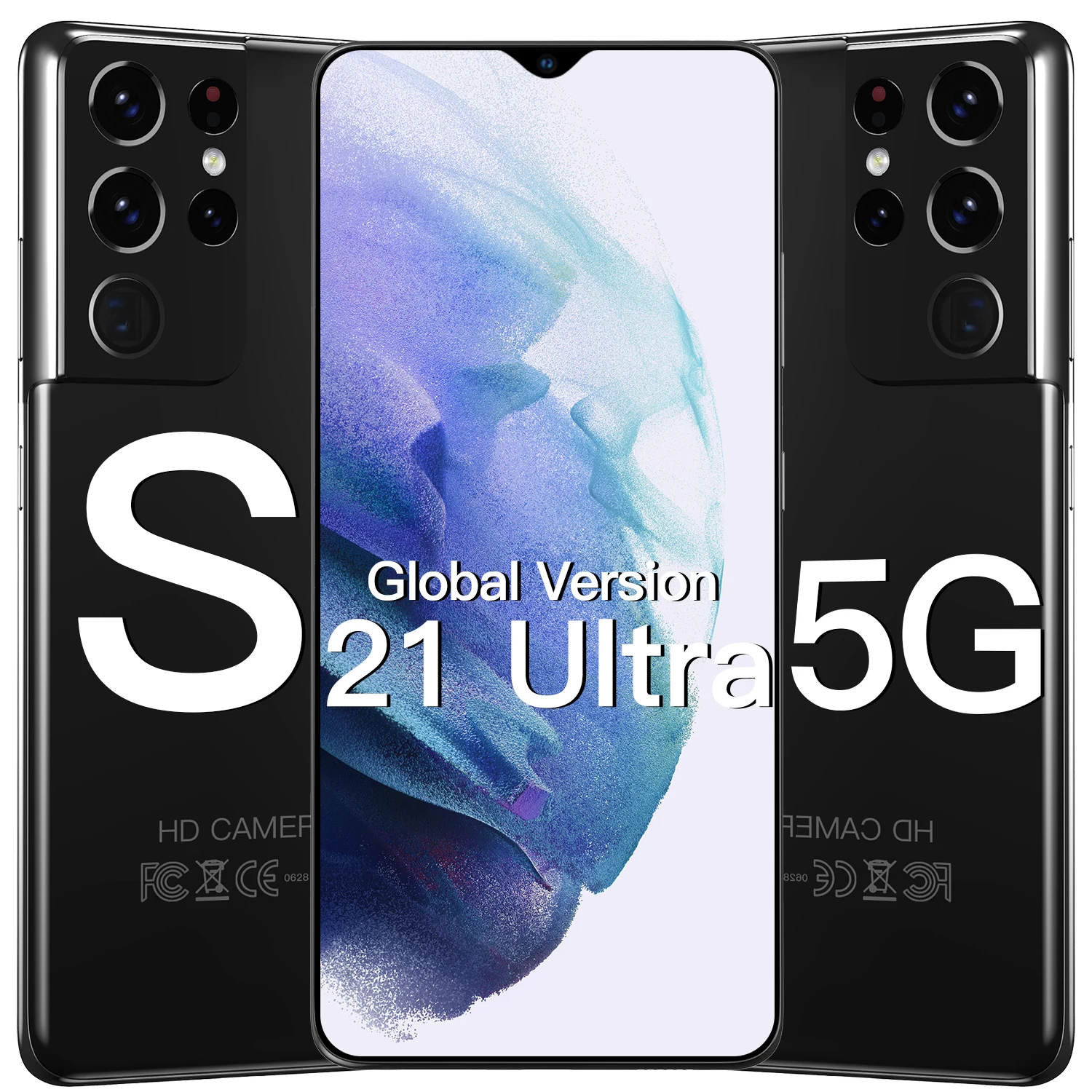 

Smartphone Sansumg Galay S21 Ultra Global Version 5G 16+512GB MTK6989 6000mAh Mobile Phone 6.7Inch Android11 Deca Core Cellphone
