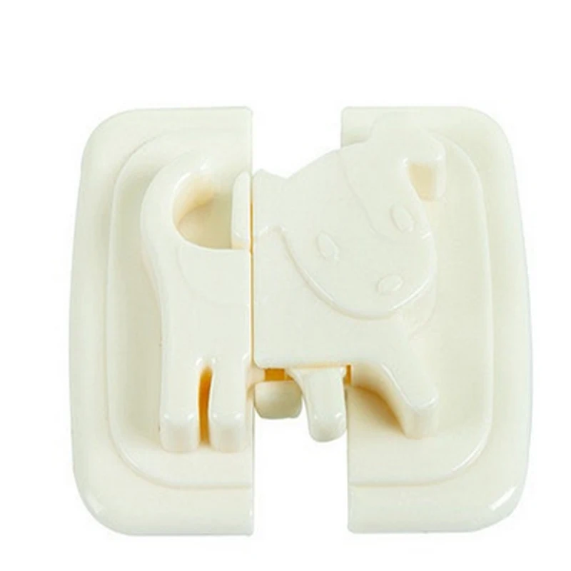 Productos de seguridad para beb&eacute;s con forma de dibujos animados, cerraduras y correas de gabinete de seguridad para el cuidado del beb&eacute;, productos para puerta de nevera, cerraduras de armario-4