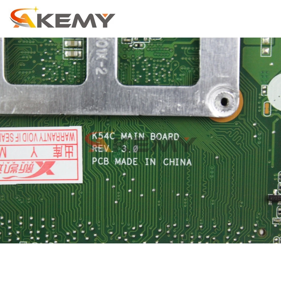 Akemy для Asus X54C K54C материнская плата ноутбука hm65 REV.3.0 с I3-2370U тестом | Компьютеры и