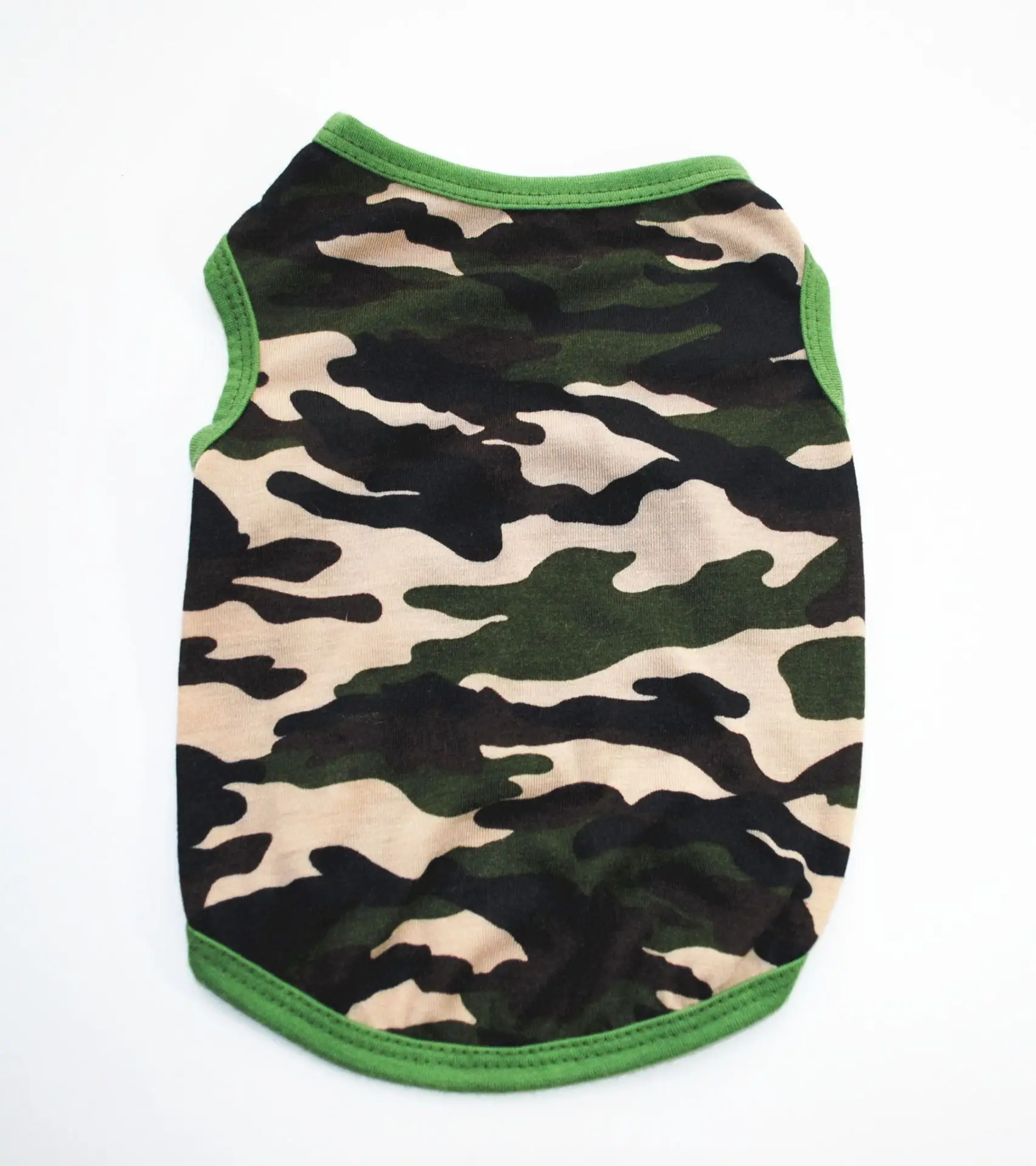 Розовый камуфляж Рубашка с рисунком Собаки летняя жилетка для собак