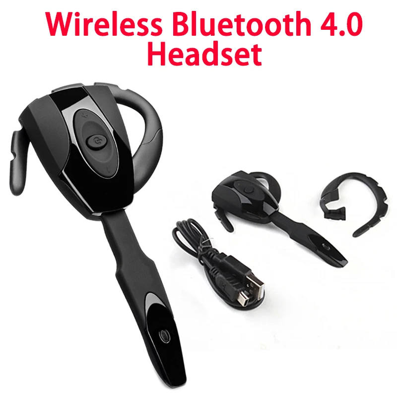 Деловая Bluetooth совместимая гарнитура с микрофоном перезаряжаемые наушники