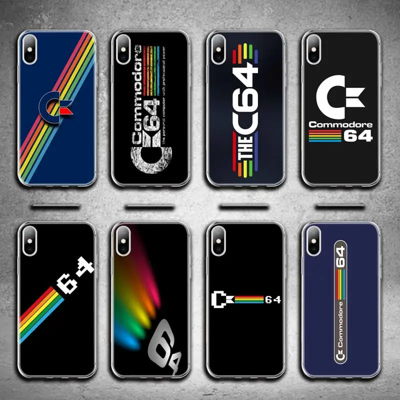 

C64 COMMODORE 64 Phone Case for iphone 12 pro max mini 11 pro XS MAX 8 7 6 6S Plus X 5S SE 2020 XR cover