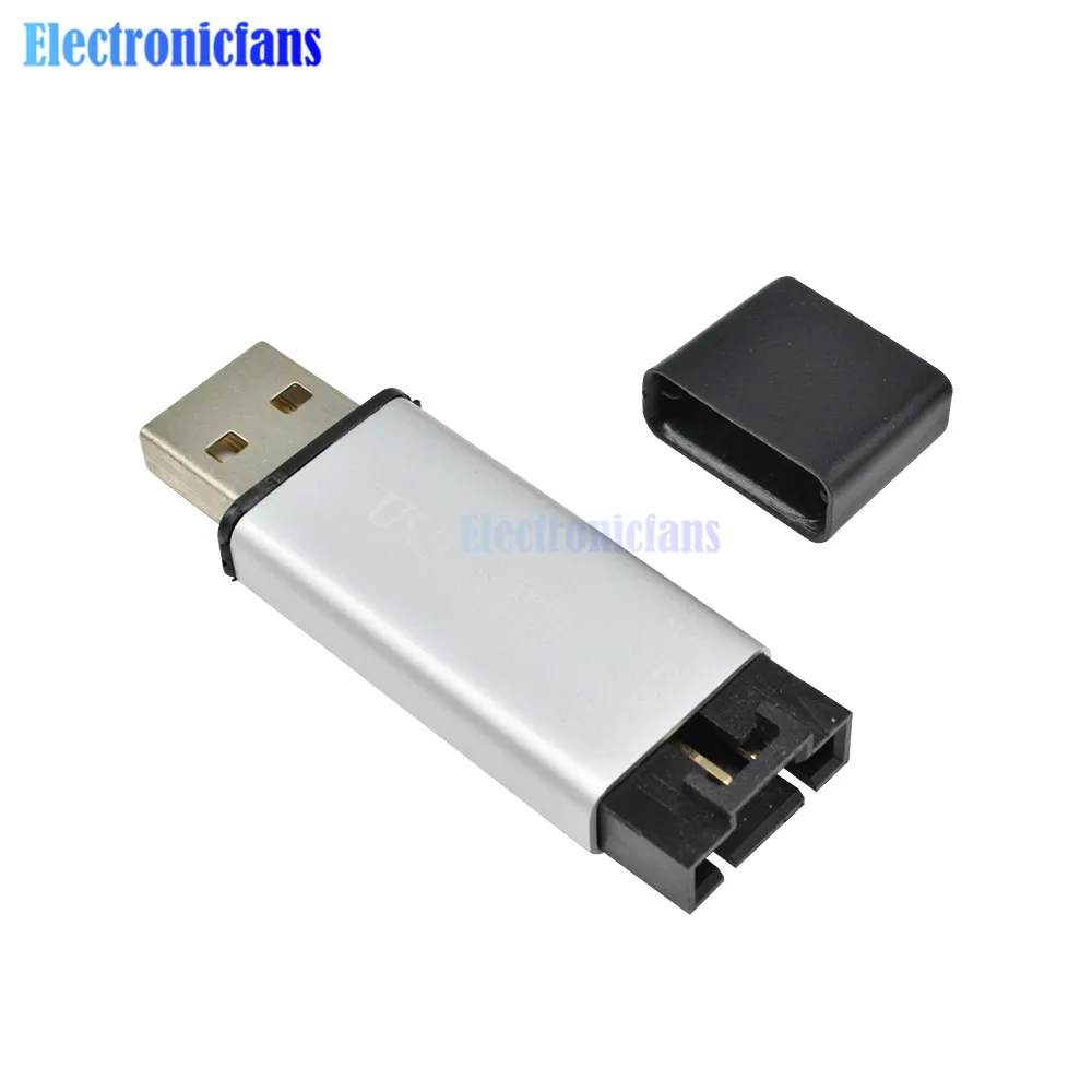 Модуль CP2102 12 Мбит/с USB 2 0 в TTL UART алюминиевый корпус 5-контактный последовательный