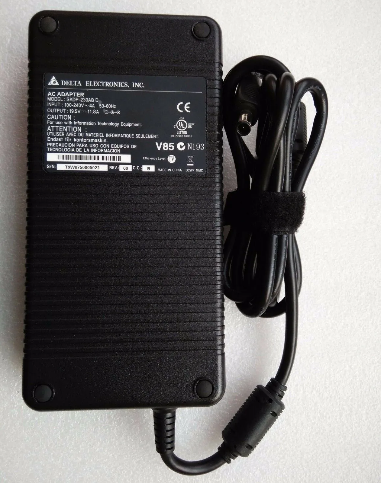 Huiyuan совместим с ASUS 230 Вт смарт шнур/зарядное устройство W90 W90V W90VN W90VP игровой