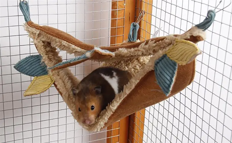 Маленький гамак туннель для домашних животных подвесная кровать крыса хорька