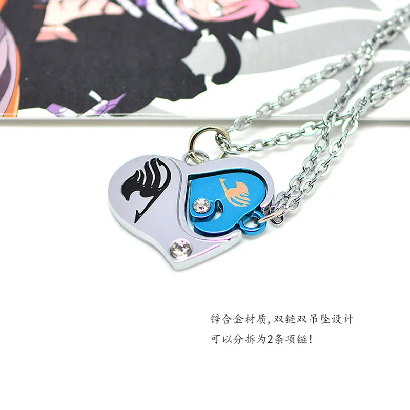 Фея хвост Гильдия Логотип Natsu сплав для влюбленных ювелирные изделия