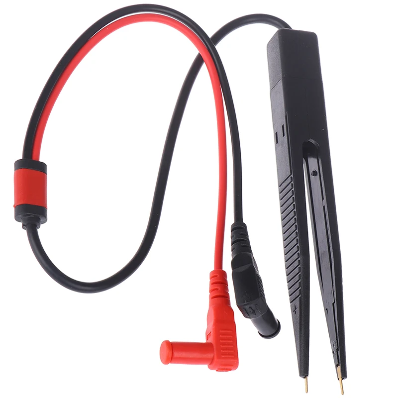 Качество 1 шт. SMD SMT чип тестовый зажим зонд мультиметр метр Пинцет Конденсатор