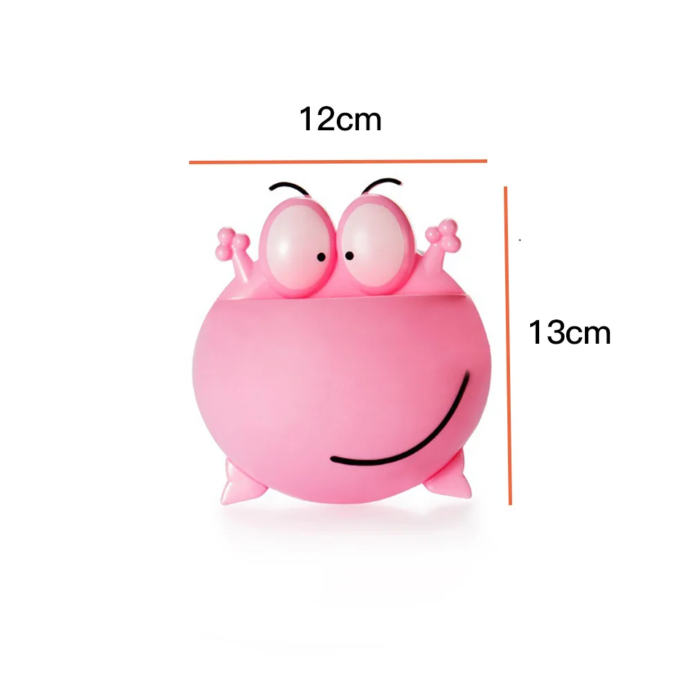 

Cute Frogs Toothbrush Holder Bathroom Accessories Wall Suction Cups Shower Holder Sucker Toothbrush Holder Suction Hooks Shelf