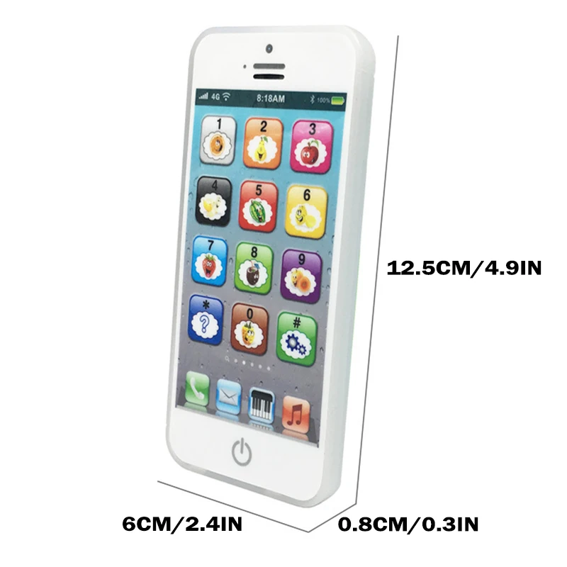 1 Pcs Baby Cellphone Learning Mobile Phone Kids Music Toys Early Educational Electric Toy M09 | Игрушки и хобби
