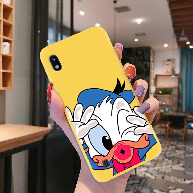Чехол для телефона для SamsungA10 A20 A30 A40 A50 A60 A70 чехол мульти Цвет с Микки Маусом ТПУ для Galaxy M10 чехол для телефона M40 A20E бампер - Цвет: TPUYLW008