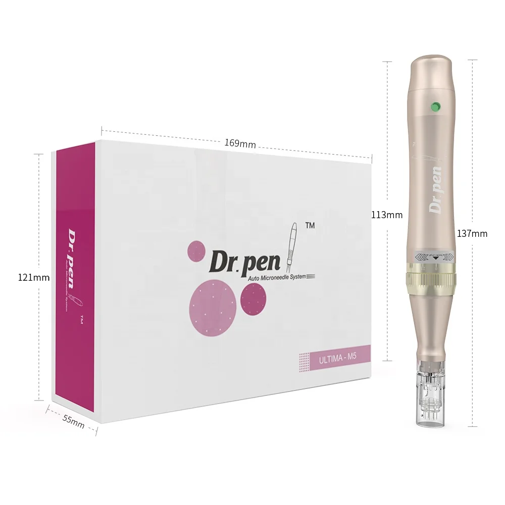 Dr. Pen Ultima M5 электрическая Дерма ручка мезо микро иглы машина картриджи