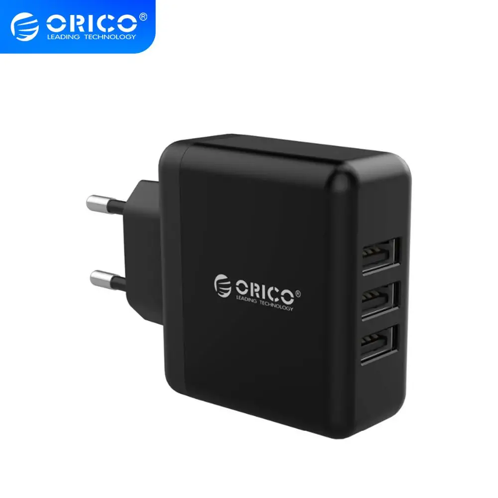 ORICO портативное зарядное устройство USB для путешествий настенное штепсельная
