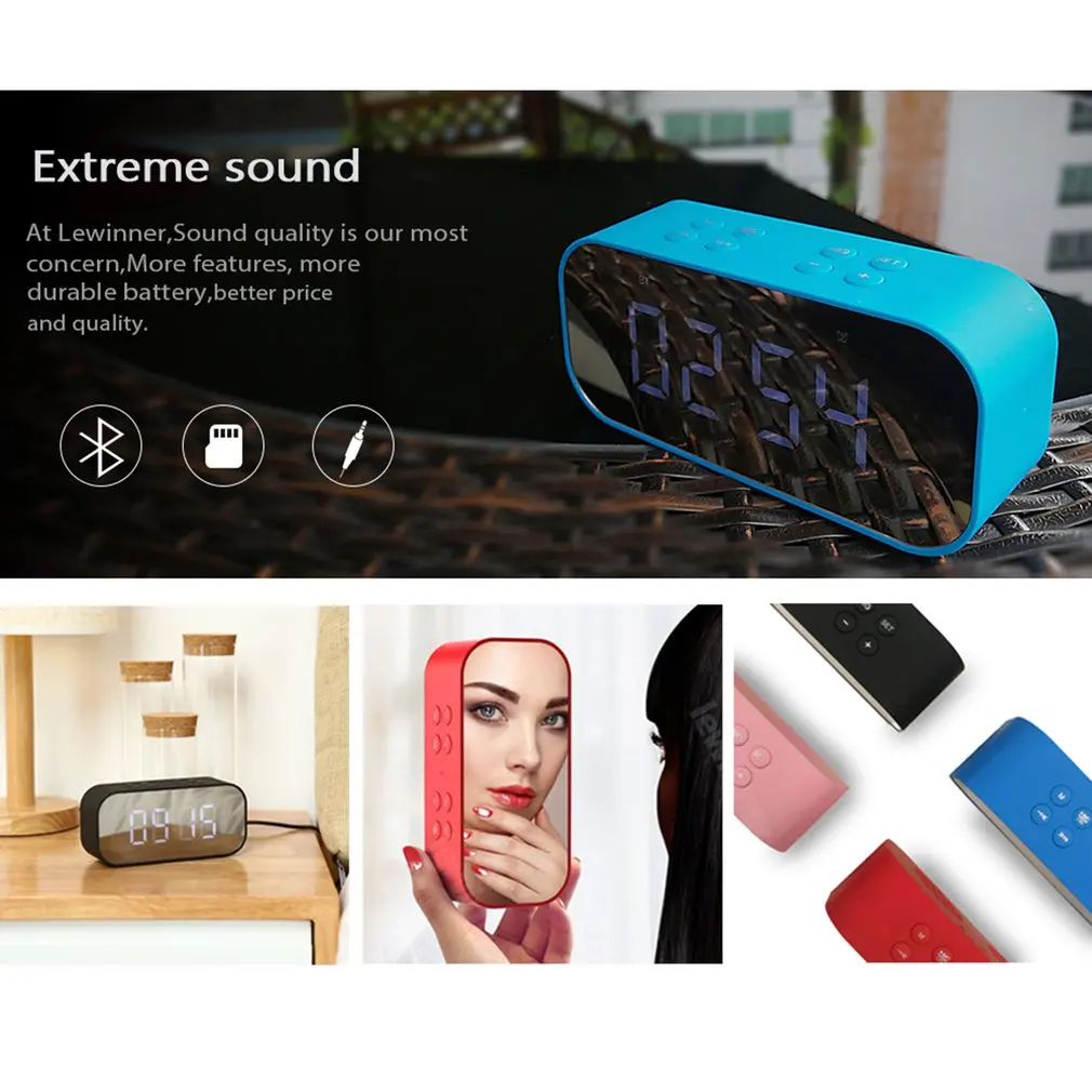 Bluetooth Портативный беспроводной динамик Колонка сабвуфер музыкальная звуковая