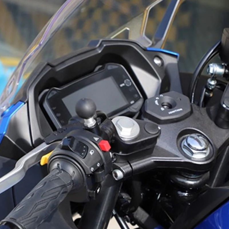 

1Inch Ball Base M10 X 1.25 Male Thread Mount | Motorcycle Motorbike For Ram Mounts