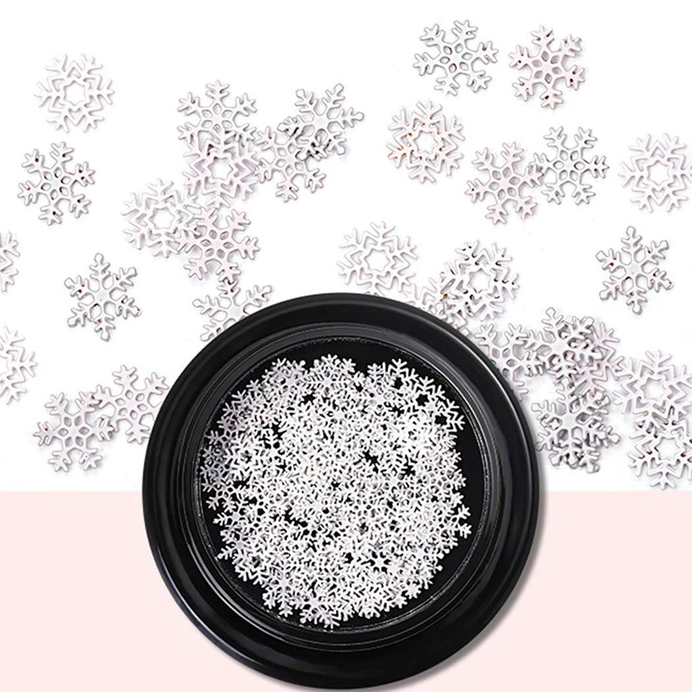 3 шт 3D Стразы для ногтей Снежинка Украшение Маникюр чехол телефона блестки DIY