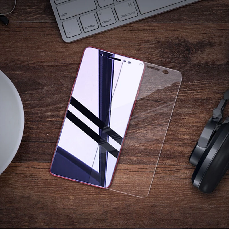 JGKK 2 шт. 2.5D Защита экрана для VIVO V7 Plus прозрачное закаленное стекло HD Y75 Y79