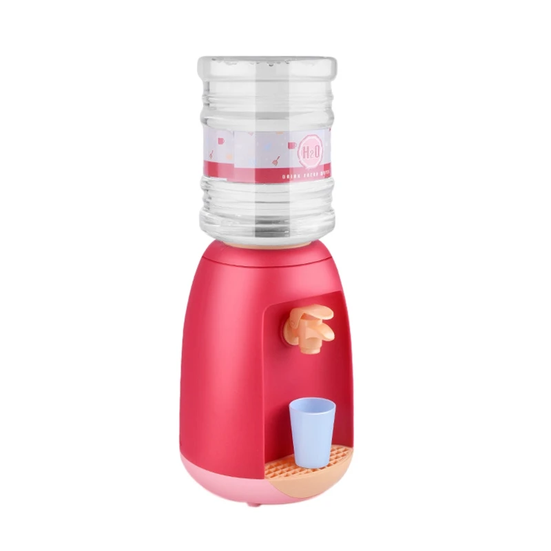 

Water Dispenser Toy Set Pretend Kitchen Appliances Toy Kids Play Toy Water Comes Out Toy Simulation Drink Fountain