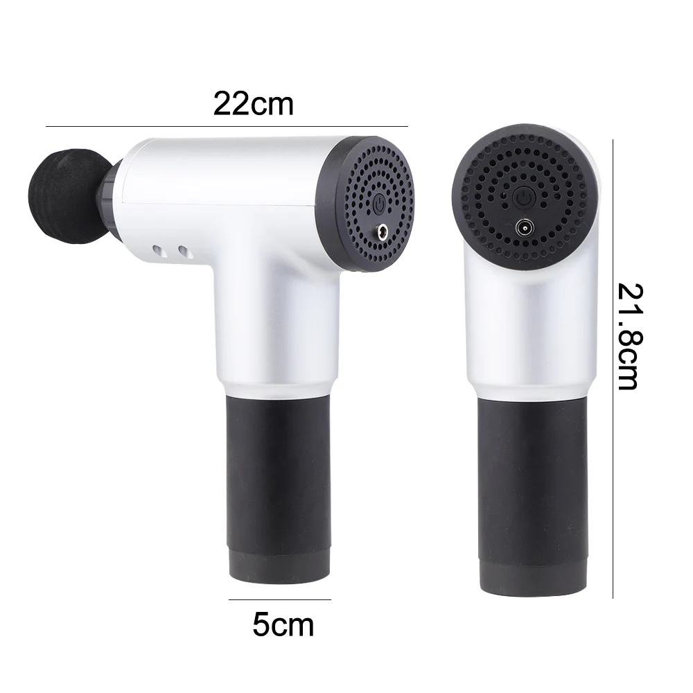 Массажный прибор для снятия мышечной боли массажа в виде пистолета помогает