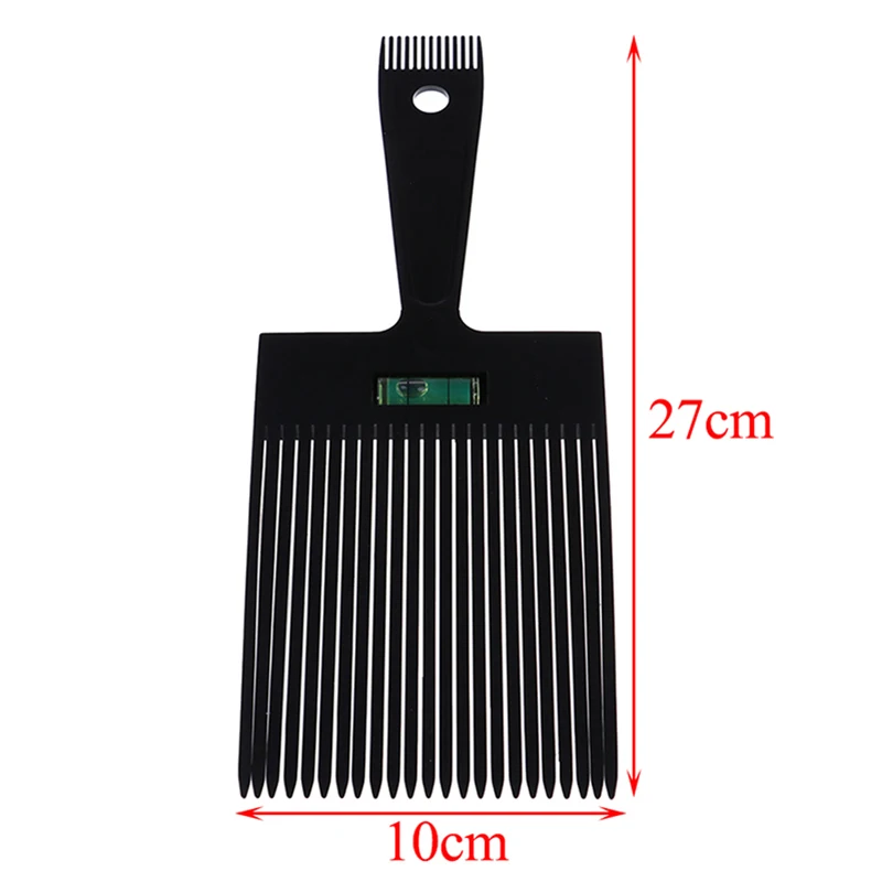 

Extra Big Flattoper Comb Large Wide Fork Flat Combs with Balance Ruler Flat Topper Styling Hair Brushes Hairdressers Tool