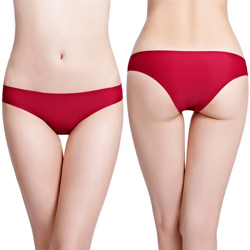 Женские хлопковые трусы размера плюс женский ребристые дышащие трусики