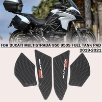 for ducati multistrada950 950s multistrada 950 950 s anti slip fuel tank pad anti scratch grip side gas knee grip stickers 2019
