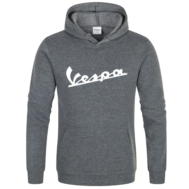 Мужская толстовка с капюшоном Vespa высококачественный хип-хоп спортивная одежда