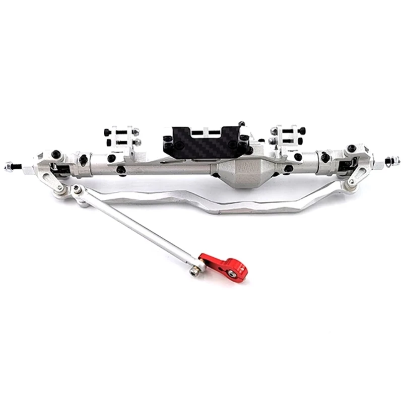 

Передний мост для радиоуправляемого автомобиля, из алюминиевого сплава, 1/10 для радиоуправляемого гусеничного крана Axial WRAITH Rock Racer 90018, 90045, RR10...