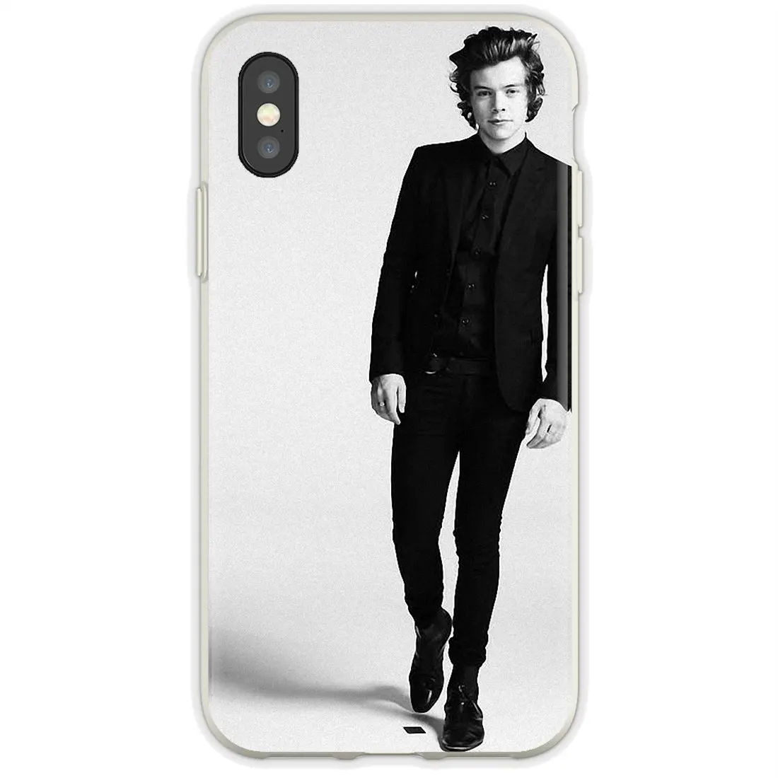 Гладкий Чехол из силикона чехол Harry Styles One Direction 1D для ZTE лезвие A520 A512 A452 A602 A5 2019 V6 V7 V8