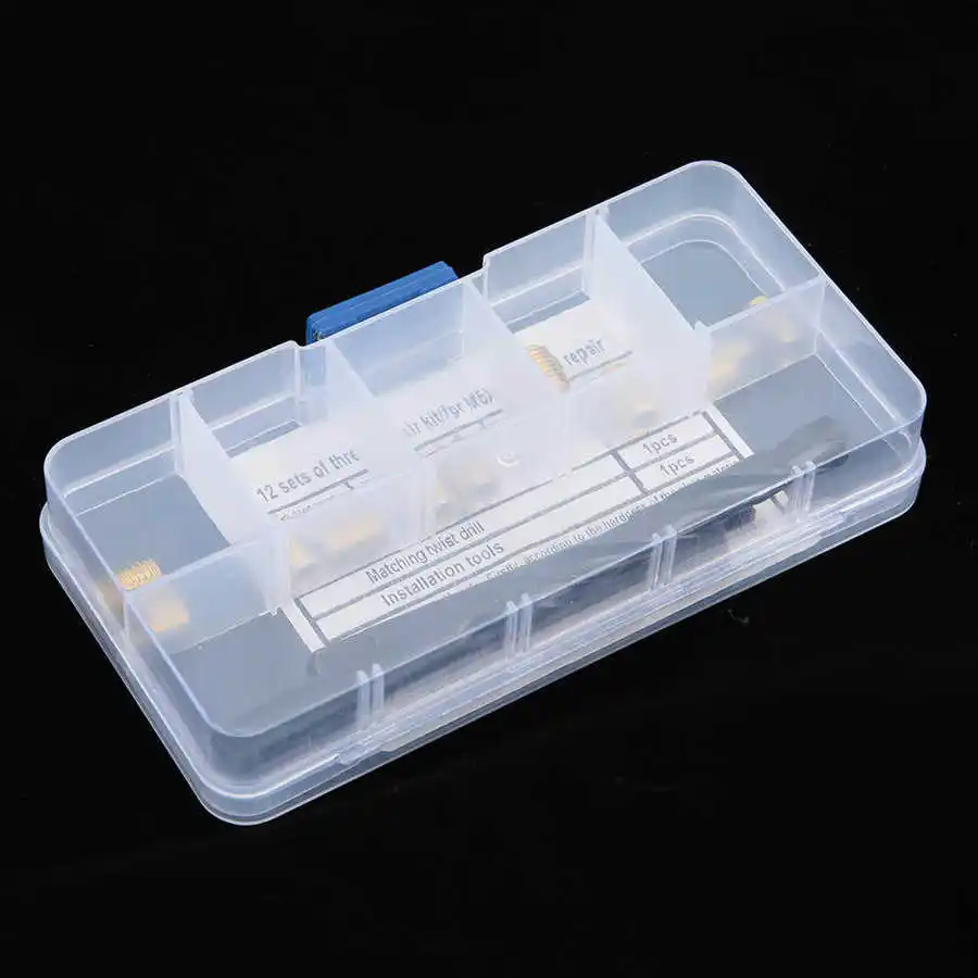 12 шт. Набор для ремонта тормозного суппорта резьба x 0 8 Самонарезающий