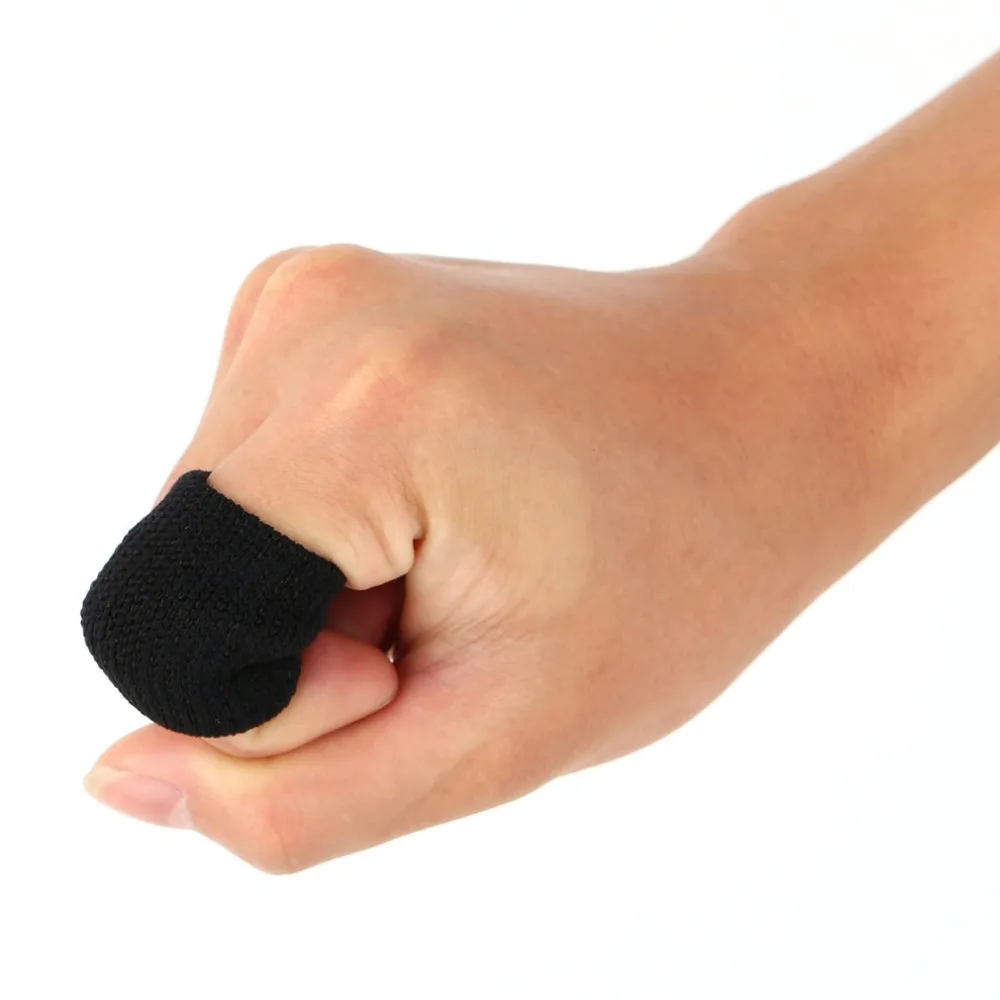 1pc Sport Finger Splint Guard Bands Bandage Support Wrap Basketball Volleyball Football Fingerstall Sleeve Caps Protector | Спорт и