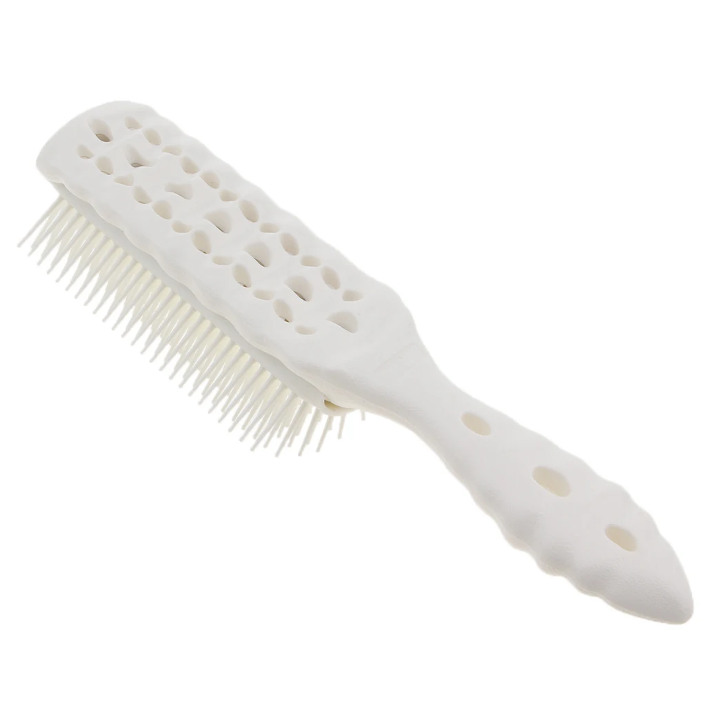 

Anti-static Hair Styling Comb Soft Tooth Smooth Hair Brush Hairbrush White