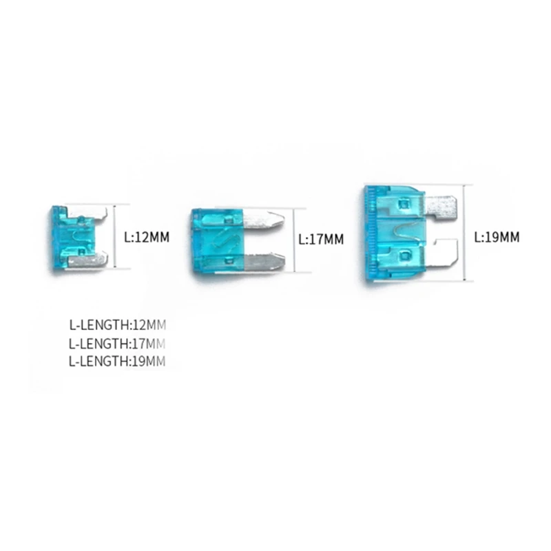 Мини маленький средний автомобиль лезвие предохранитель коробка + 1 шт. держатель