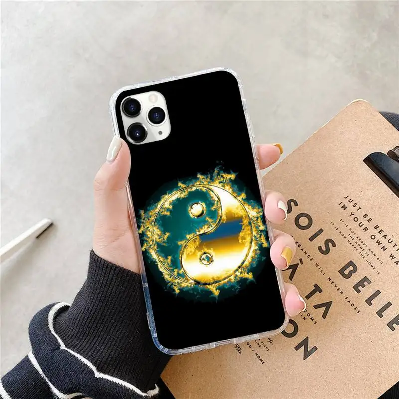 

Diagrams Taiji Yin Yang Phone Case for iPhone 11 12 mini pro XS MAX 8 7 6 6S Plus X 5S SE 2020 XR