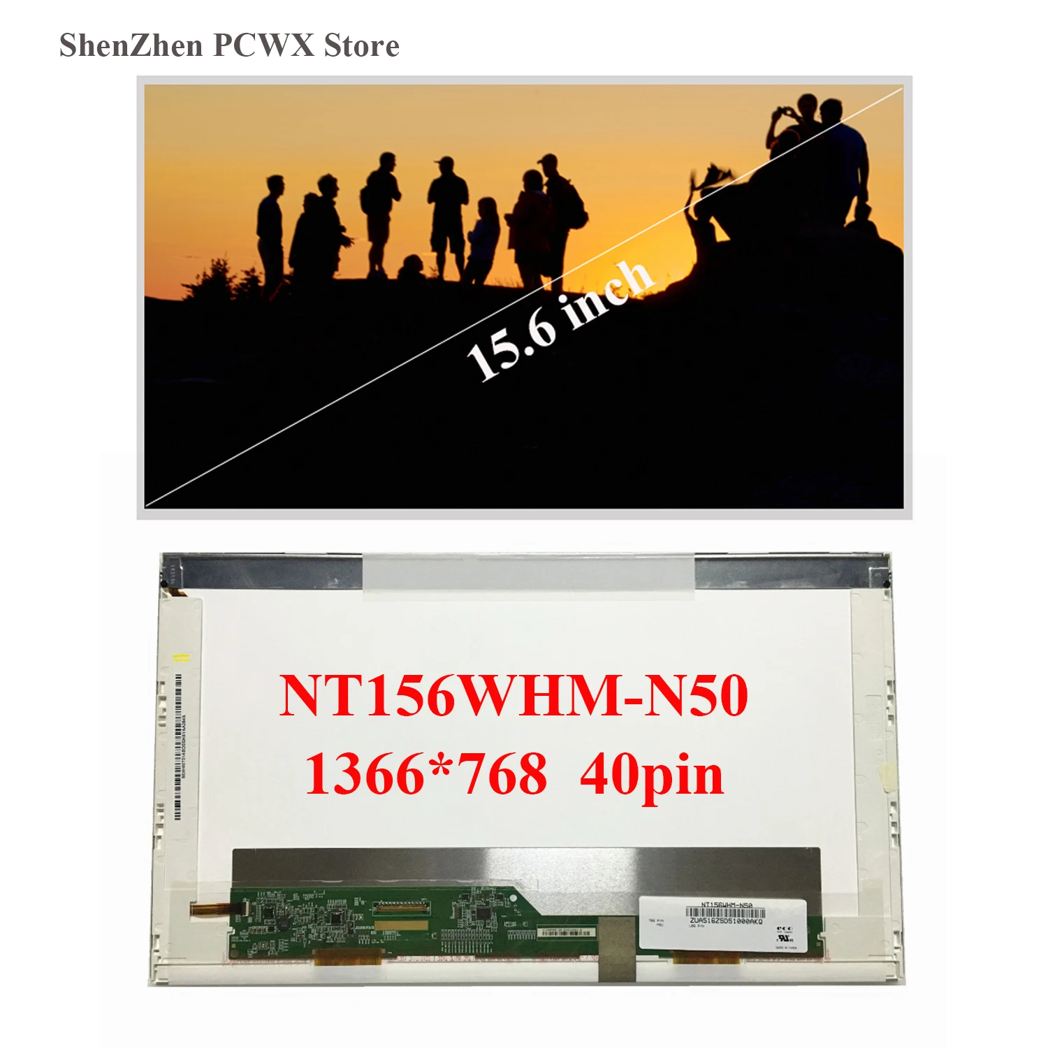 Тонкий ЖК экран для HP 4520 4510s 4515s 4520s 4525s ASUS X555L X555LF X555LN Matrix LVDS 40pin WXGA 1366*768|ЖК-экран