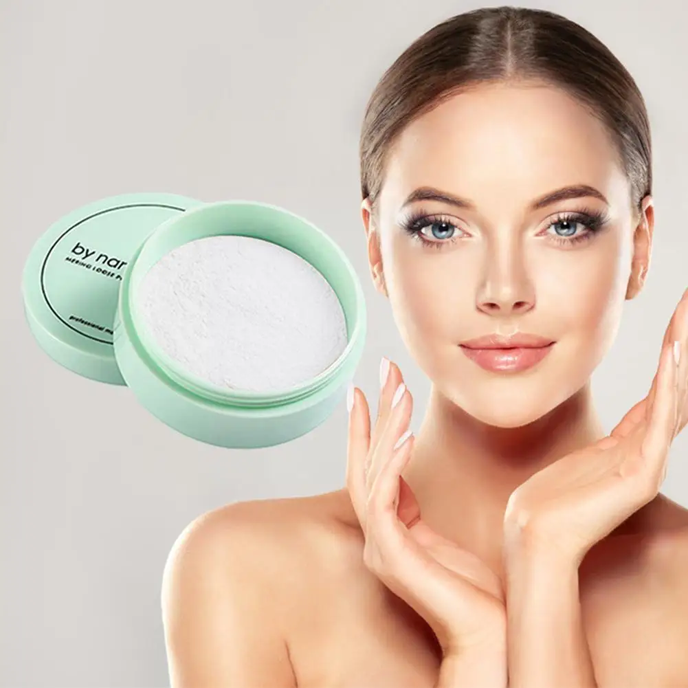 

Oil Control Loose Powder Translucent Pressed With Puff Smooth Cosmetic Beauty Skin Finish Waterproof Makeup Foundation T0q5