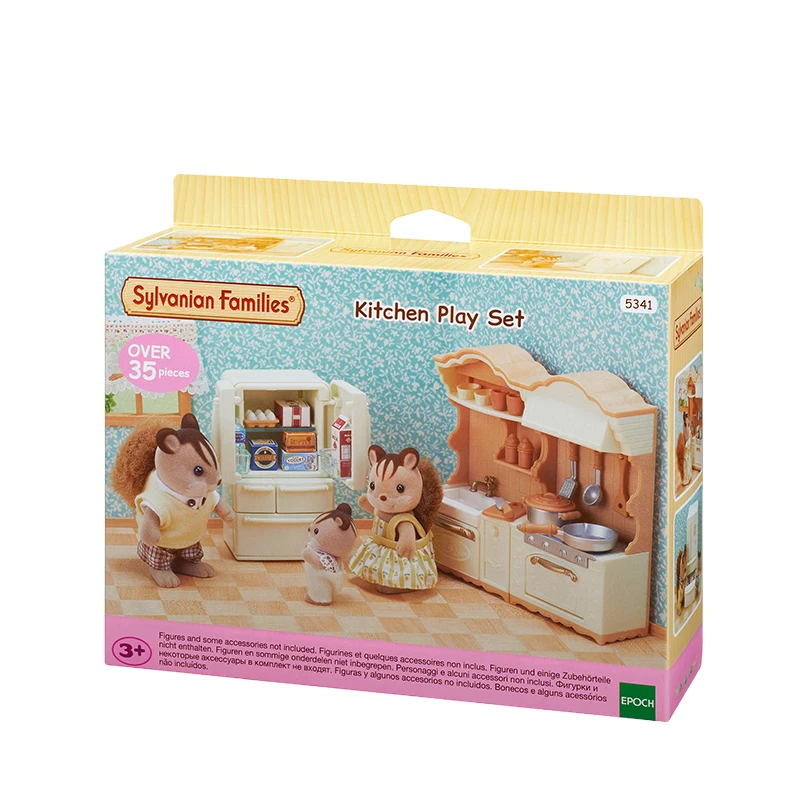 S01 Sylvanian Family кукольный домик мебельные аксессуары кухонный игровой набор без цифр