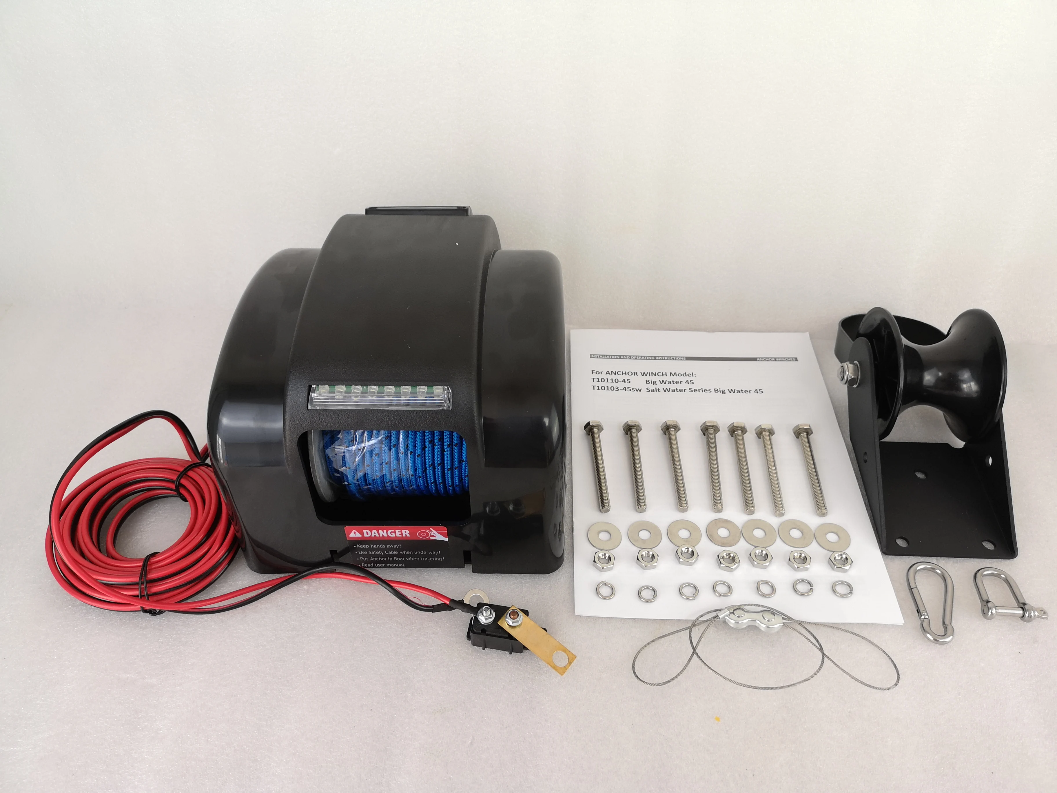 12V AutoDepoly якорная лебедка для Пресноводной лодки 45Lb | Автомобили и мотоциклы