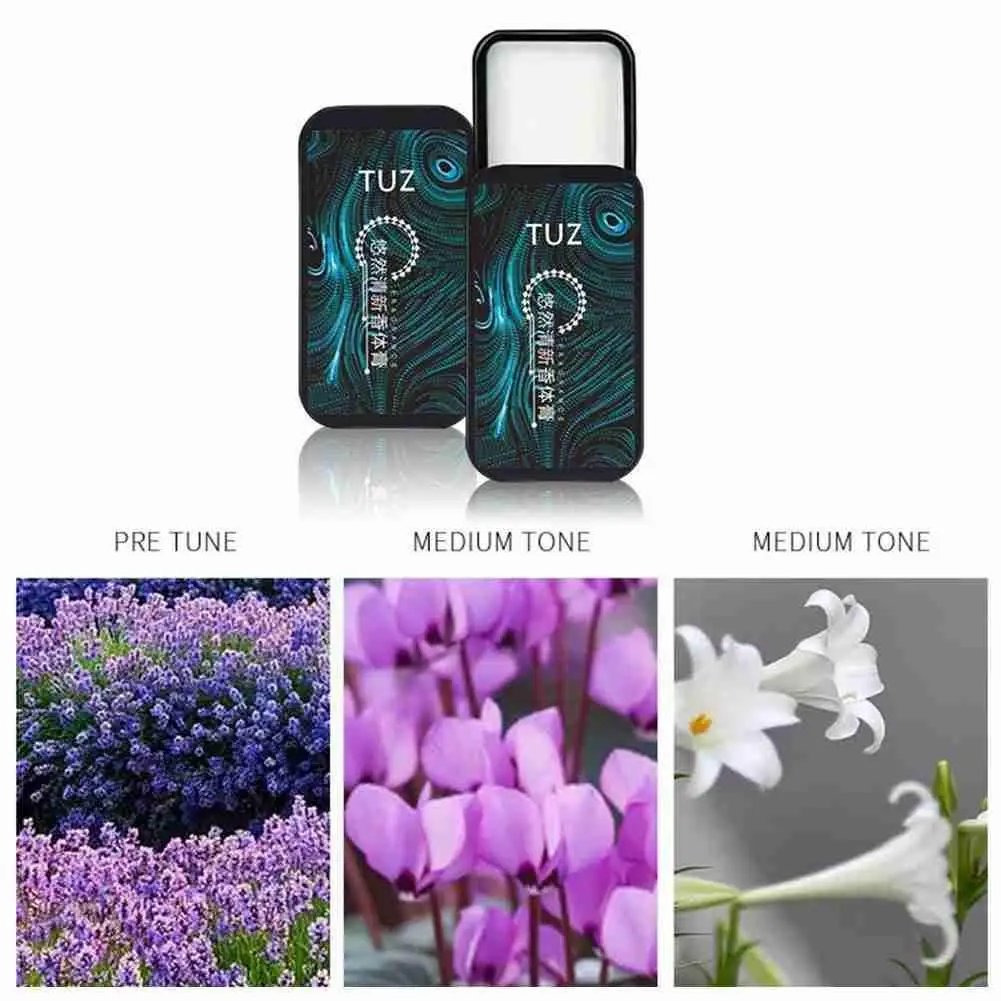 

Men Portable fragrance Women Balm Long-Skin Antiperspirants Stick Stay Long Fragrance Body R0W4