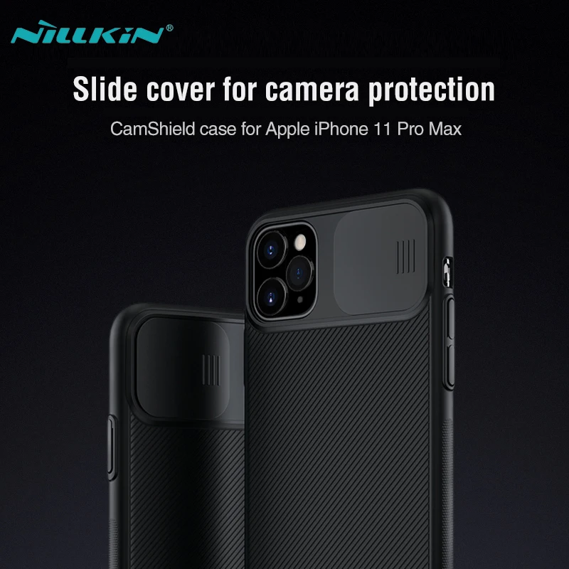Чехол для iPhone 11 Pro Max защитный чехол камеры NILLKIN CamShield пластиковый телефона s 2019