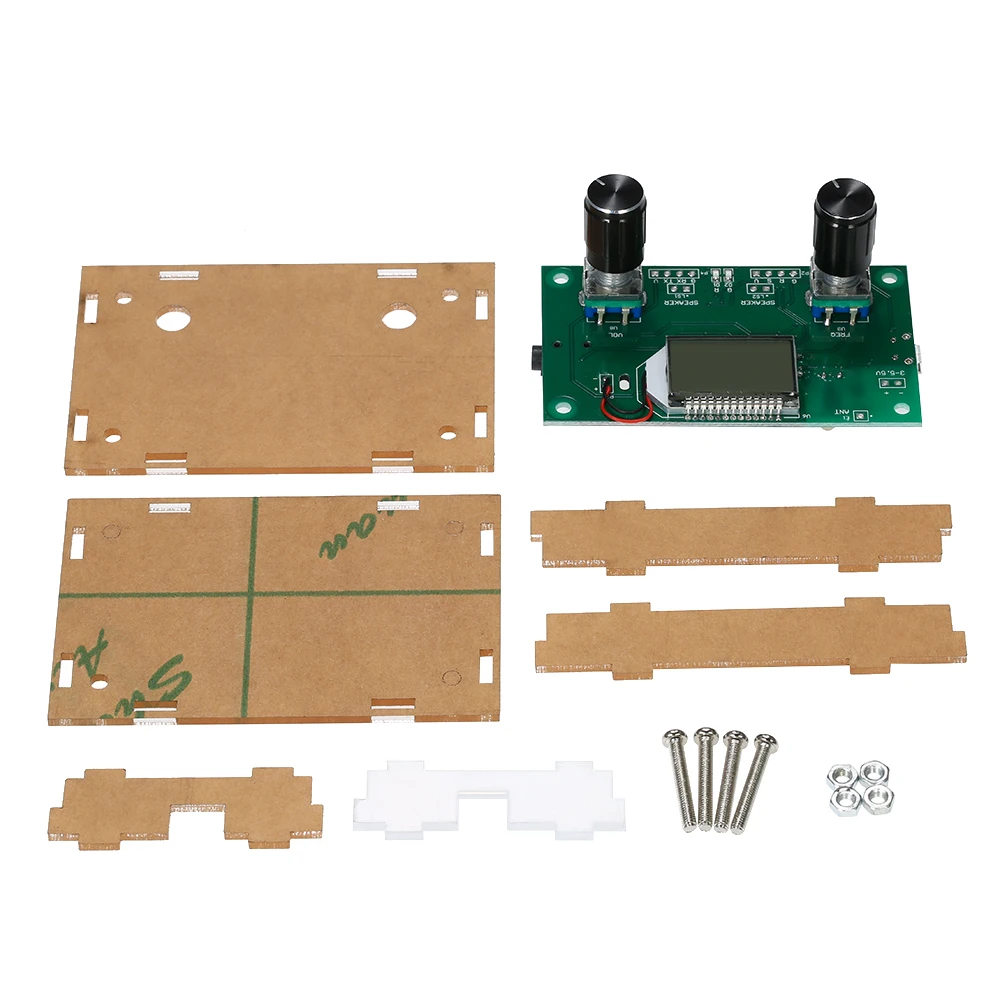 Новый DSP & PLL цифровой стерео FM Радио беспроводной приемник модуль LCD 87 ~ 108 МГц
