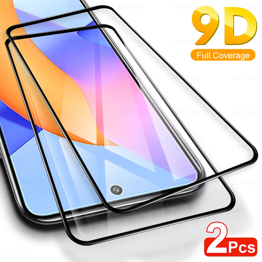 

2 Pcs On Honor10 X Full Protective Glass For Honor 10X Lite 10i 10lite 10xlite Xonor 10 i Tempered Glass Screen Protector Film