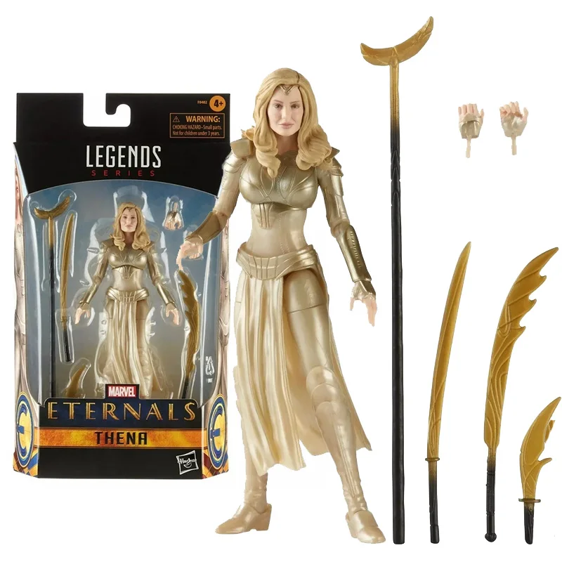 

Фигурка Hasbro из оригинальных легенд Marvel, экшн-фигурка Eternals Thena, 6 дюймов, коллекционная подвижная модель, аниме экшн-фигурка, игрушки для детей