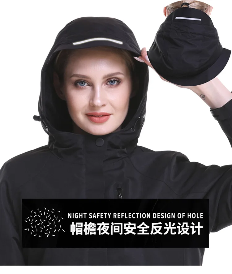 Xiaomi Mijia Youpin мужские и wo мужские зимние толстые хлопковые куртки с usb-подогревом, водонепроницаемая ветровка для пеших прогулок, альпинизма, катания на лыжах