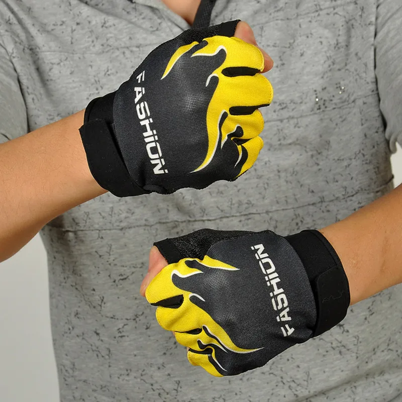 

Sports Bicycle Cycling Biking Hiking Gel Half Finger Fingerless GlovesWomen's Summer Breathable Sports Bike Gloves