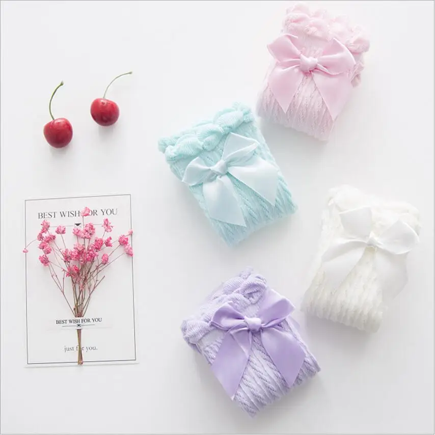 Носки для девочек от 3 до 10 лет новые летние Хлопковые гольфы принцессы в