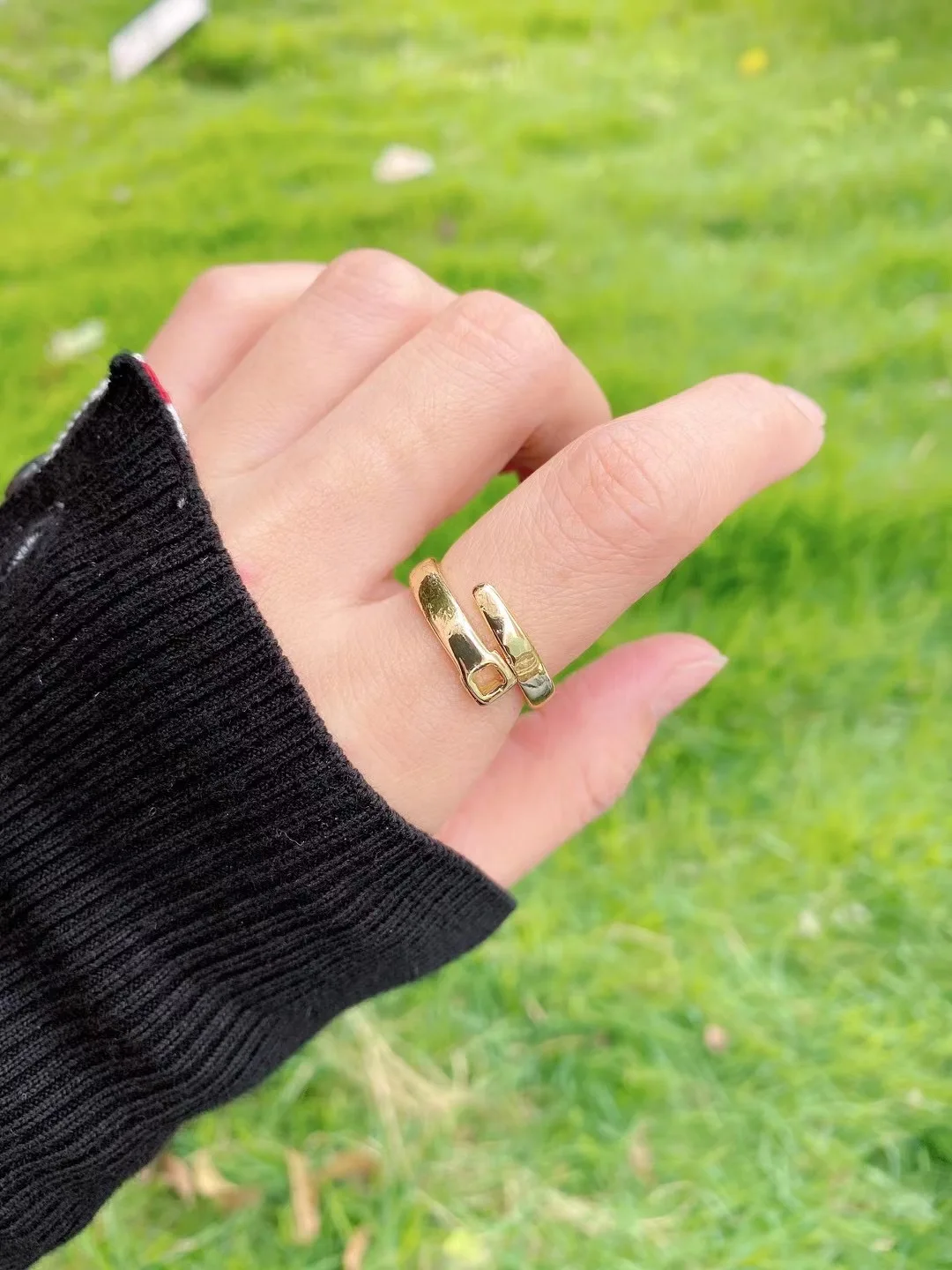 

10Pcs Charm CZ Crystal Rings For Women Girls Unique Heart Moon Ring Cute Gold Ring Fashion Party Gift