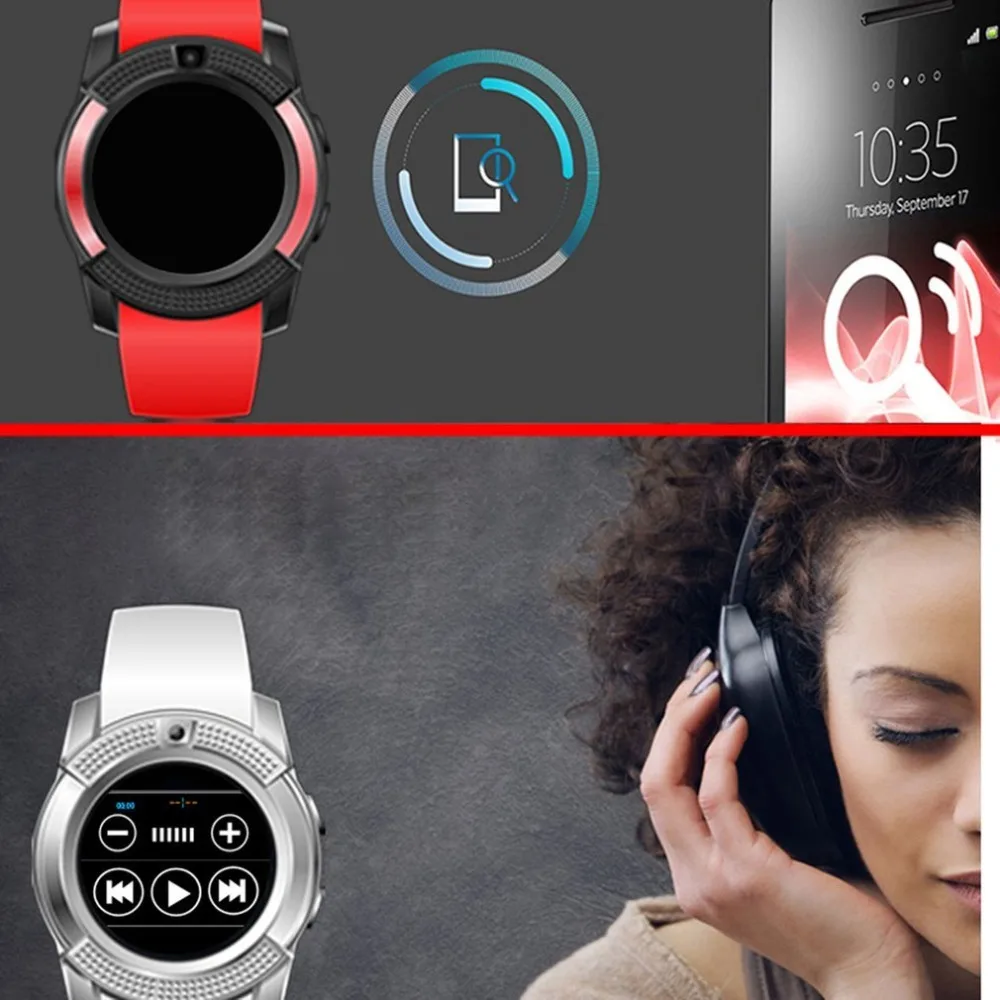 Смарт-часы многофункциональные с камерой Bluetooth Smartwatch Шагомер монитор сердечного ритма sim-карты наручные часы Reloj inteligente